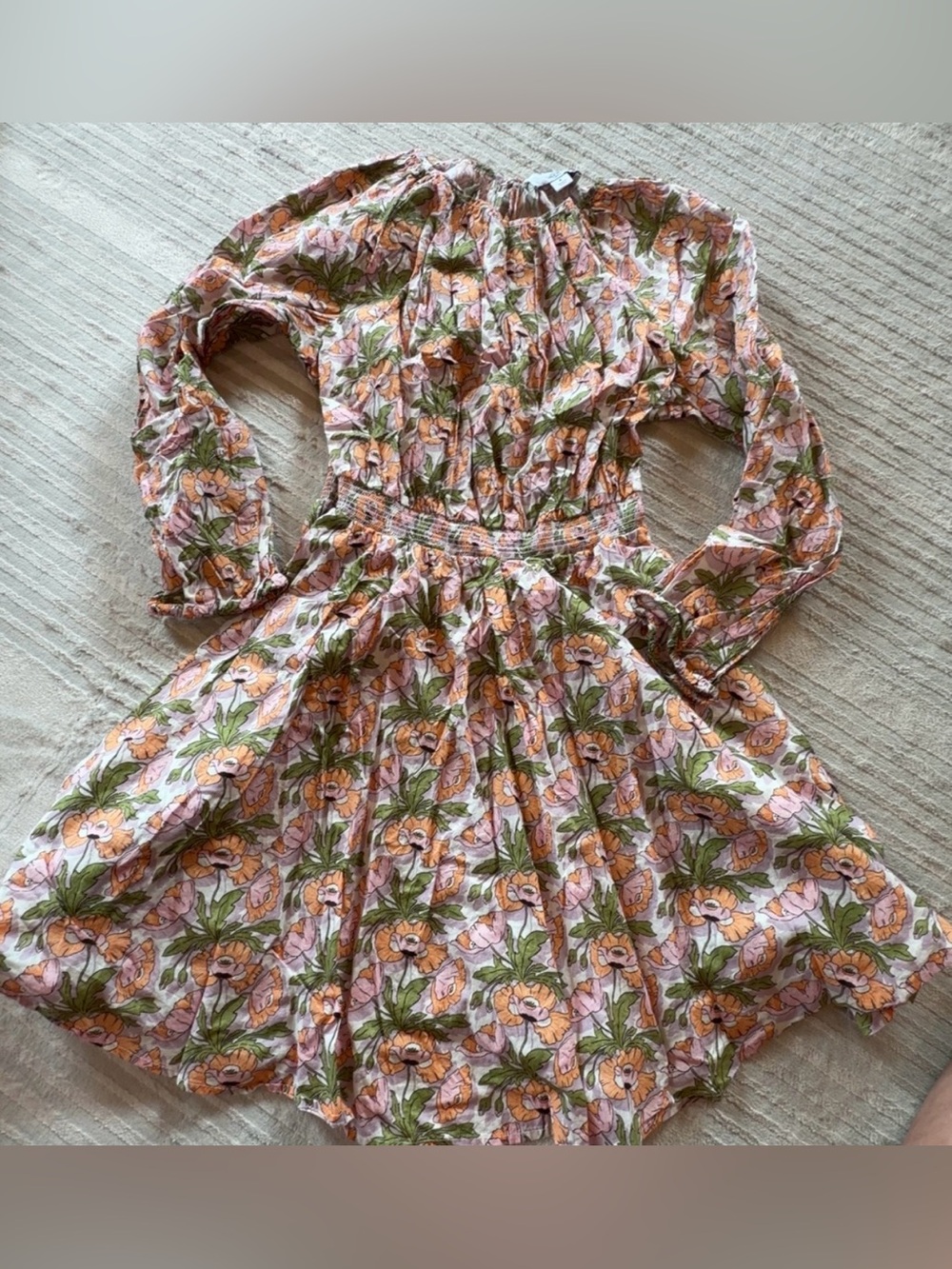 j crew long sleeve mini dress
